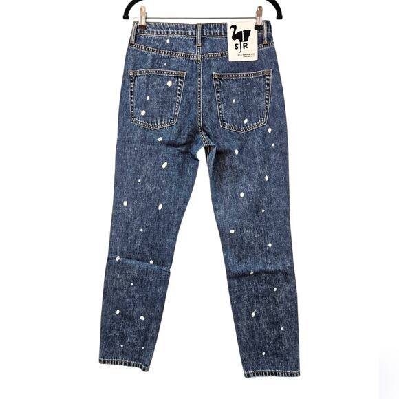 NWT Free People x Sandrine Rose Straight Fit Jeans Size 27 - Picture 7 of 8